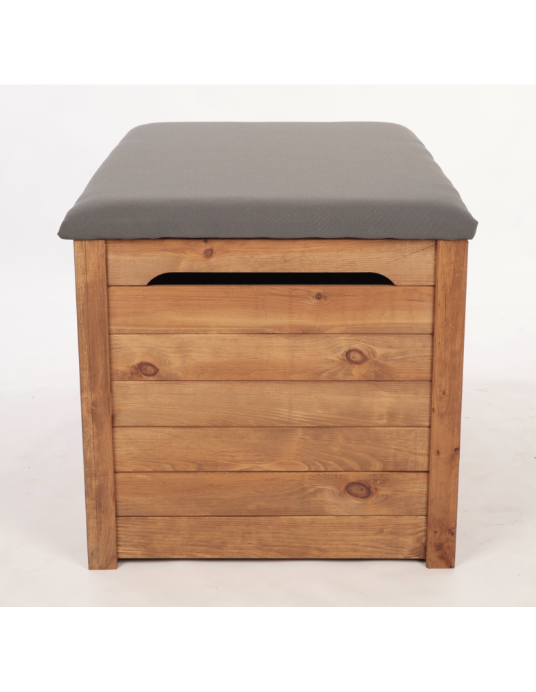 Skrzynie drewniane do domu- ławki drewniane ze skrzynią - Drewniana skrzynia na taras na zabawki balkonowa kufer SIEDZISKO 190L - product b2b.wamar.biz 2