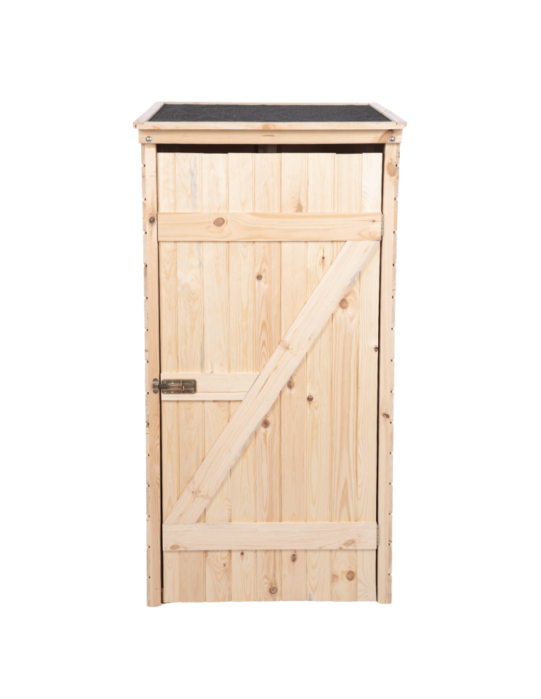 Domki narzędziowe na działkę - Domek narzędziowy DREWNIANY ogrodowy schowek szopa na narzędzia 149cm MOCNY - product b2b.wamar.biz 3