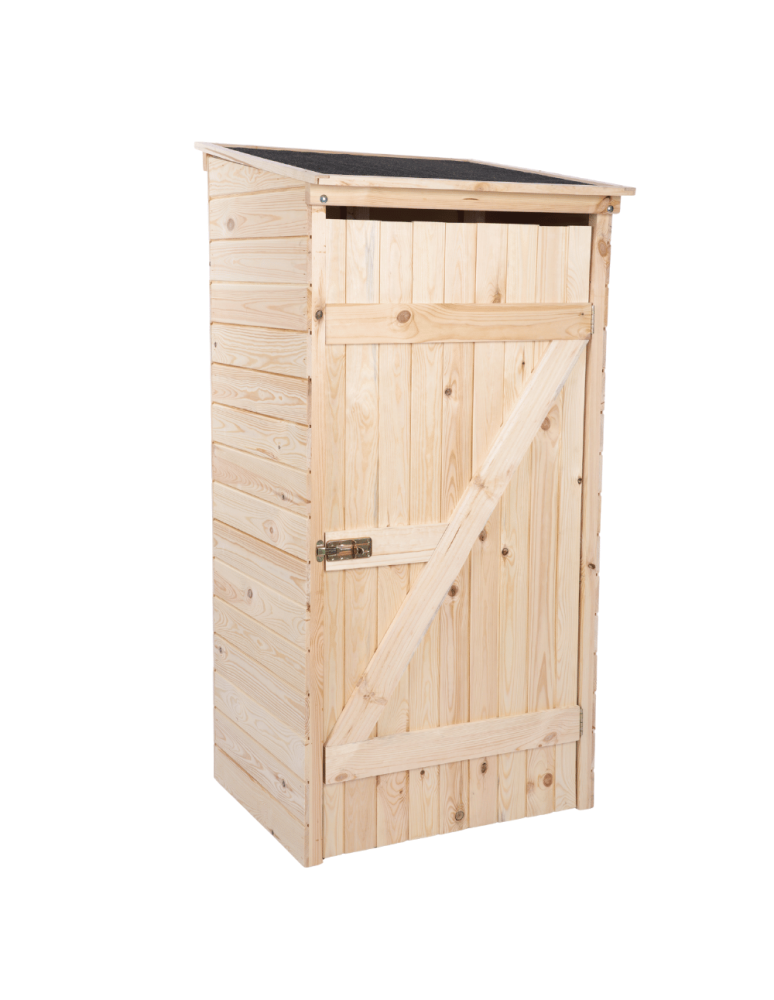 Domki narzędziowe na działkę - Domek narzędziowy DREWNIANY ogrodowy schowek szopa na narzędzia 149cm MOCNY - product b2b.wamar.biz 5