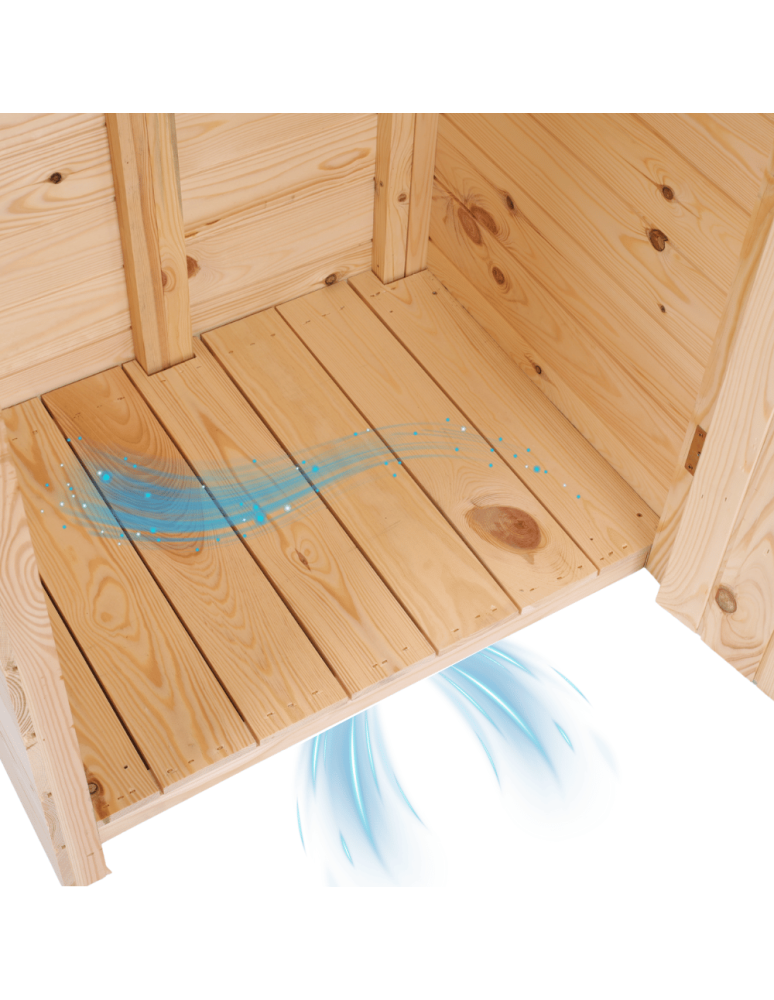 Domki narzędziowe na działkę - Domek narzędziowy DREWNIANY ogrodowy schowek szopa na narzędzia 149cm MOCNY - product b2b.wamar.biz 11