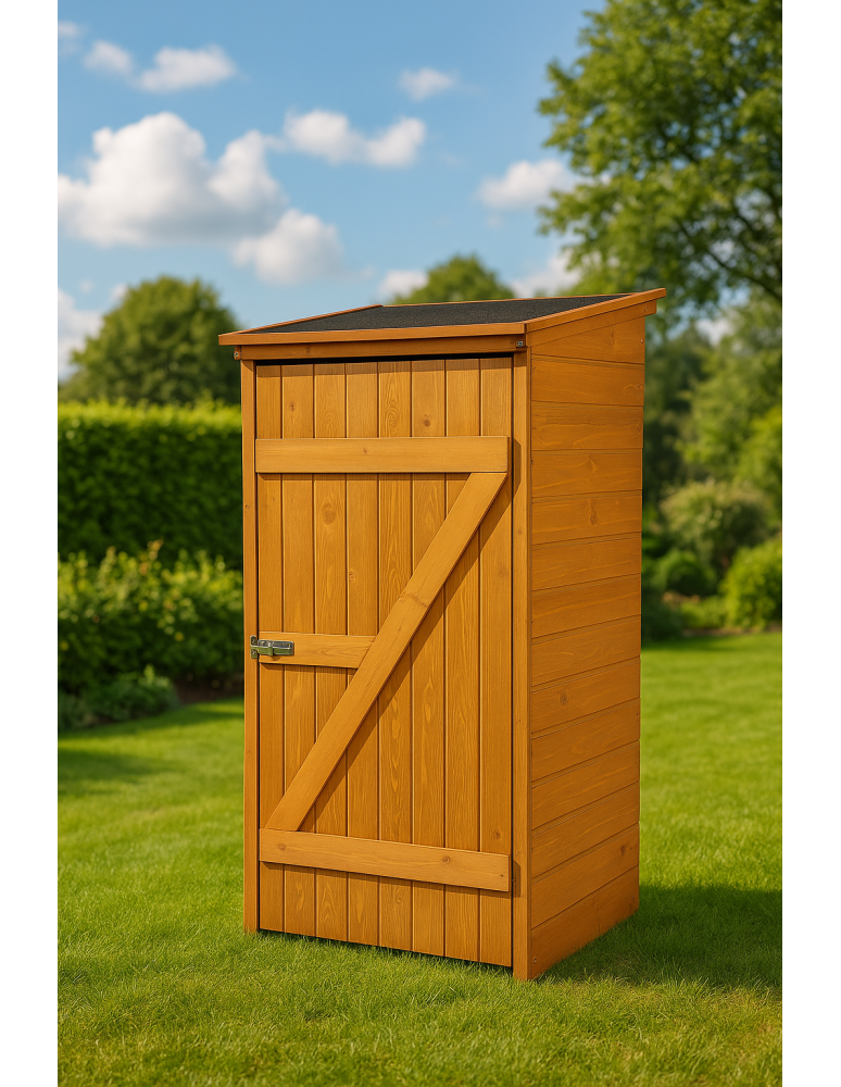 Domki narzędziowe na działkę - Domek narzędziowy DREWNIANY ogrodowy schowek szopa na narzędzia 149cm MOCNY - product b2b.wamar.biz 13