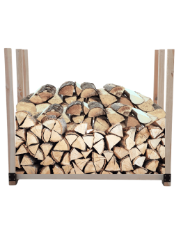 Stojak na drewno kominkowe wiata z pokrowcem drewutnia 1,1 m3 EKO SOLIDNY - product 2