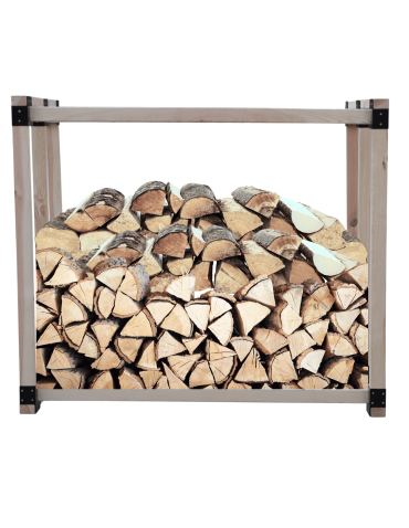 Stojak na drewno kominkowe wiata z pokrowcem drewutnia 1,4 m3 EKO SOLIDNY - product 2
