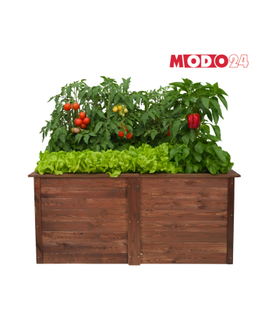 ZOB - Warzywnik skrzynia na warzywa MODUŁOWA moduł podstawowy rabata impregnat - product 5