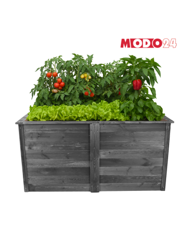 ZOB - Warzywnik skrzynia na warzywa MODUŁOWA moduł podstawowy grządka impregnat - produkt 5