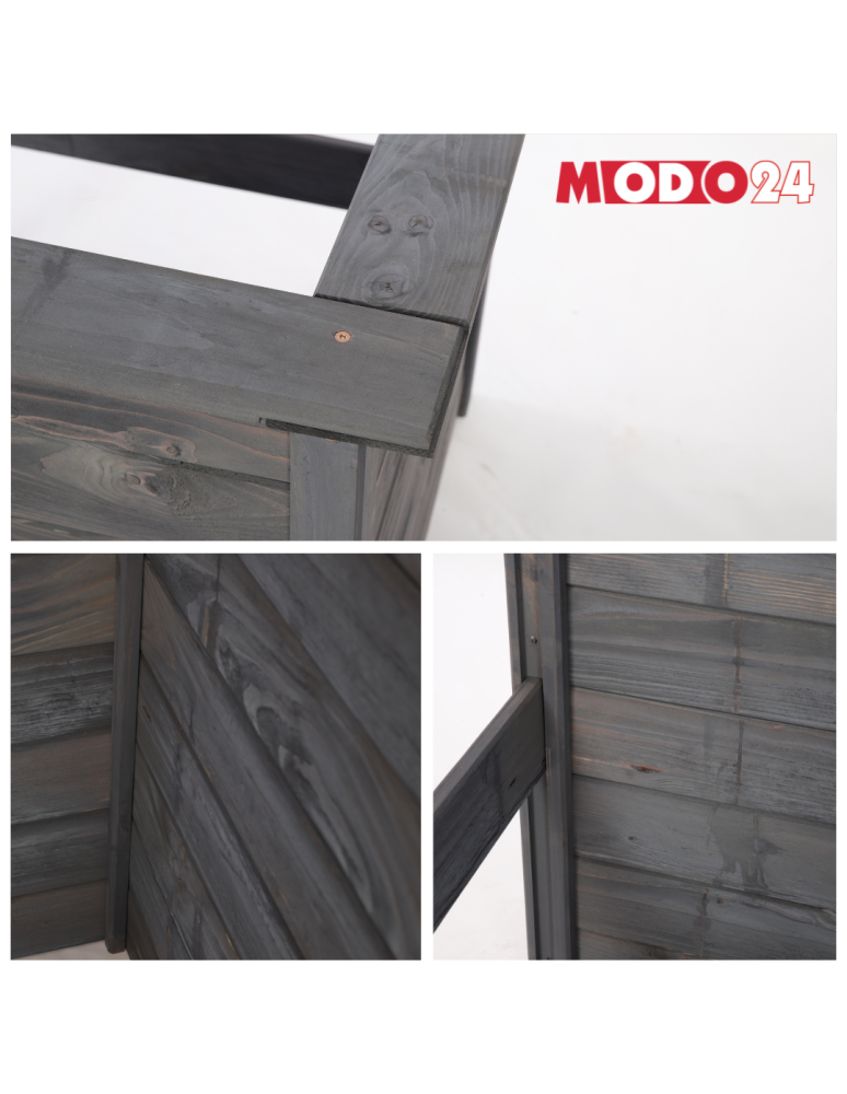 ZOB - Warzywnik skrzynia na warzywa MODUŁOWA moduł podstawowy grządka impregnat - produkt b2b.wamar.biz 6