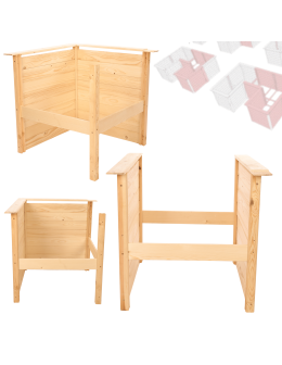 Warzywnik rabata donica warzywniak MODUŁOWY dodatkowy skrzynia na warzywa