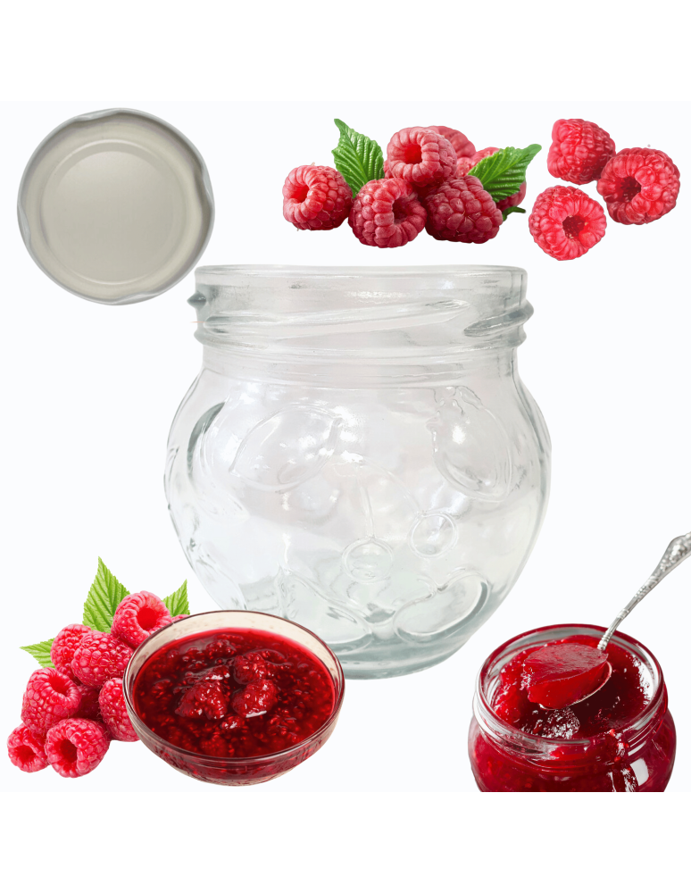 Słoiki - Słoik 215ml dżemy konfitury przyprawy deserki 1 sztuka 66mm - produkt b2b.wamar.biz 1