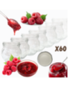 Słoiki 215ml dżemy konfitury przyprawy deserki 60sztuk 66mm PZH