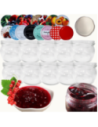 Słoiki 260ml dżemy konfitury przyprawy grzybki 10kpl zakrętki 82mm PZH