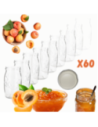 Słoiki 335ml słoiczki na dżem kompot grzybki konfitury 60szt. 66mm PZH