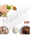 Słoiki 346ml słoiki na pasztet dżem kompot grzybki konfitury 60szt. 82mm