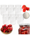 Słoiki 720ml 0,7l soki ogórki papryka kompot fasolka szparagi 6sztuk 82mm