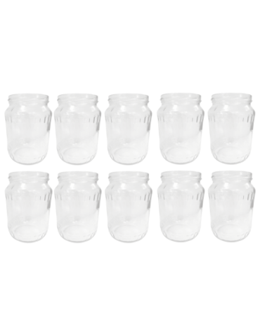Słoiki - Słoiki 720ml 0,7l soki ogórki papryka fasolka szparagi 10sztuk 82mm PZH - product 2