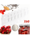 Słoiki 720ml 0,7l soki ogórki papryka fasolka papryka kompot 60sztuk 82mm