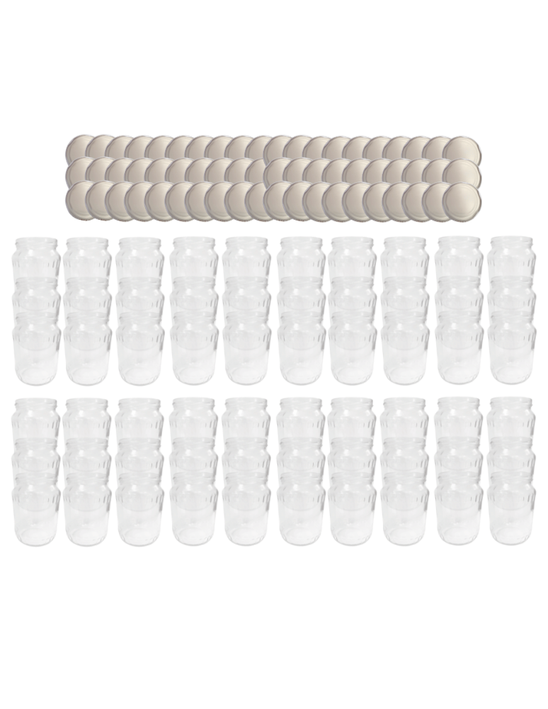 Słoiki - Słoiki 720ml 0,7l soki ogórki papryka fasolka kompot 60kpl zakrętki 82mm - product b2b.wamar.biz 2