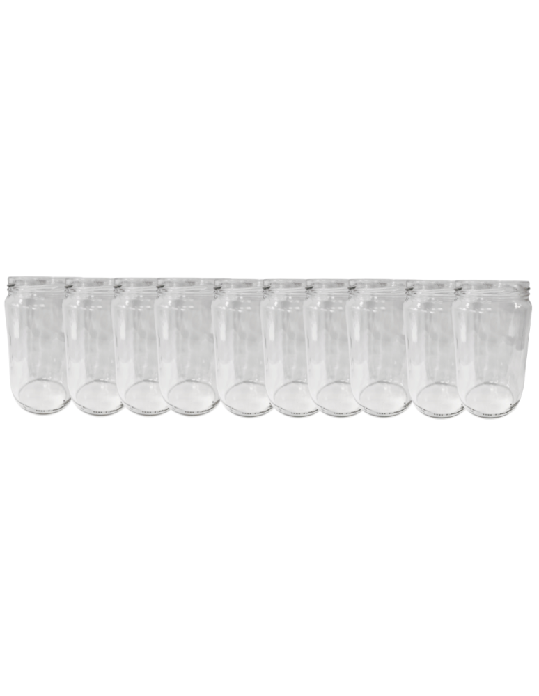 Słoiki - Słoiki 720ml słoiki na ogórki dżemy szparagi przeciery sałatki 10szt. 82mm - product b2b.wamar.biz 1