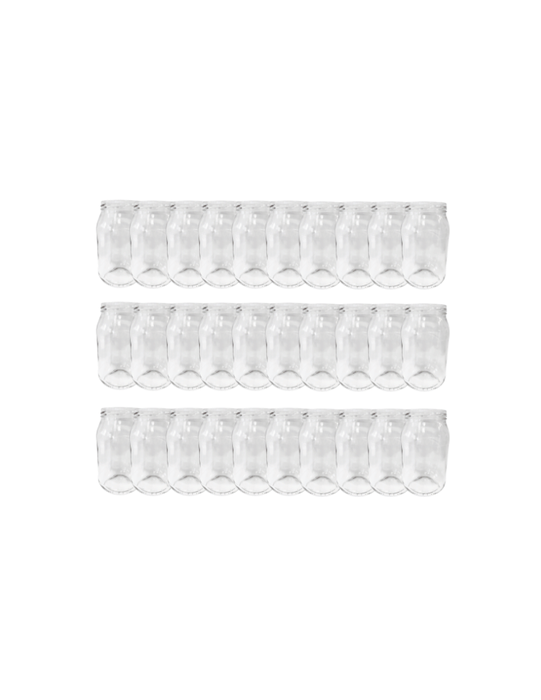 Słoiki - Słoiki 900ml 0,9l miód ogórki małosolne salatki 30sztuk 82mm PZH - produkt b2b.wamar.biz 1