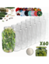 Słoiki 1500ml 1,5l ogórki małosolne sok grzyby nalewki 60kpl zakrętki 82mm