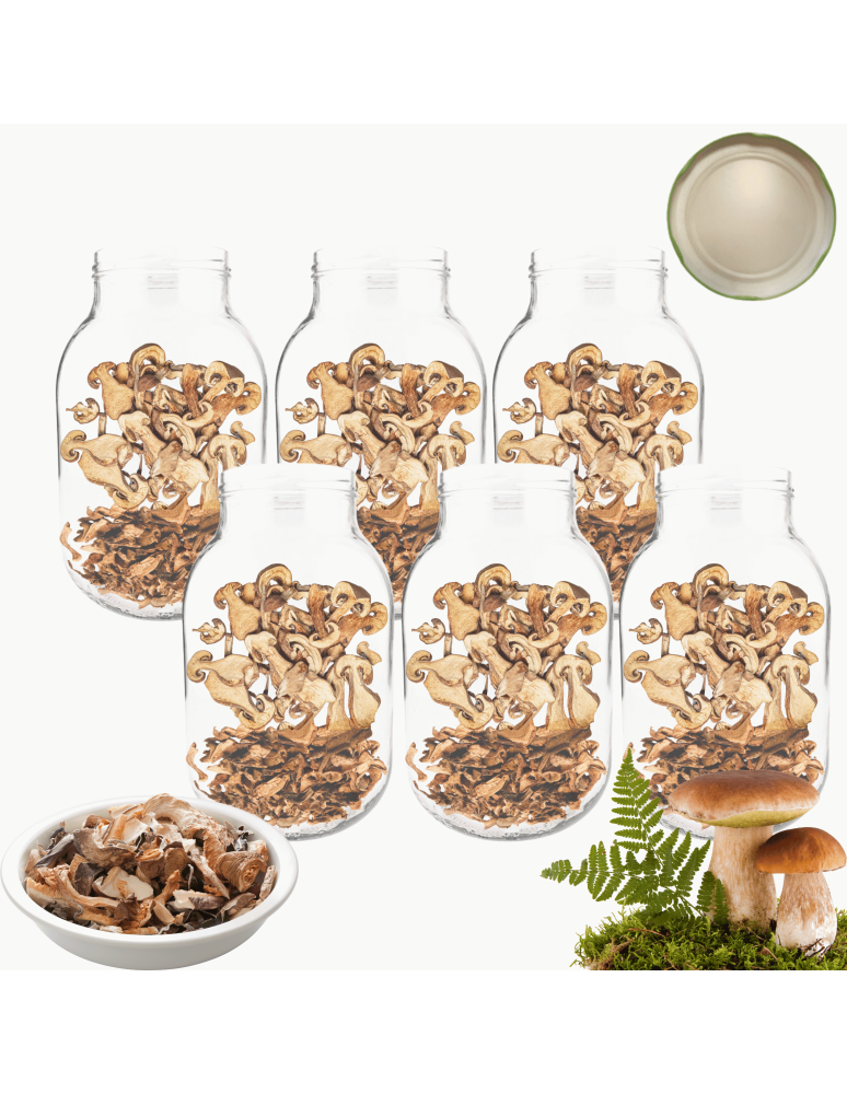 Słoiki - Słoiki 3000ml 3l na ogórki soki suszone grzyby nalewki 6sztuk 100mm PZH - product b2b.wamar.biz 1