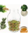 Słoik 4000ml 4l ogórki soki cukinia grzyby nalewki KOMPLET z POKRYWKĄ 100mm