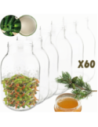 Słoiki 4000ml 4l ogórki soki cukinia grzyby nalewki 60kpl zakrętki 100mm