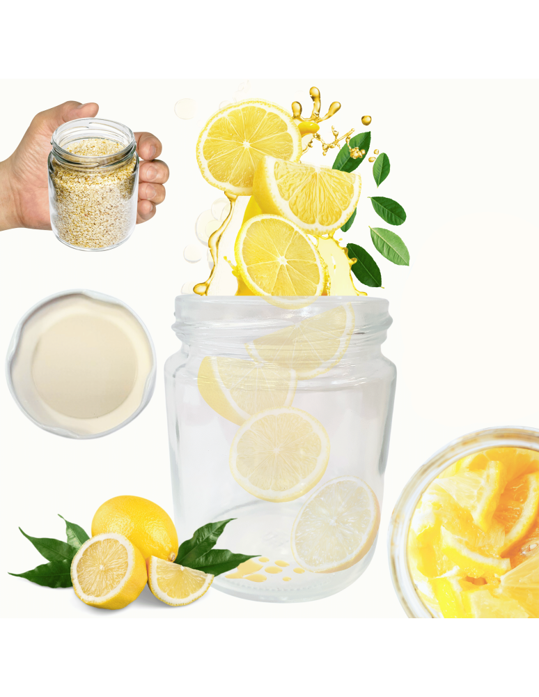 Słoiki - Słoik 250ml dżemy konfitury przyprawy deserki 1 sztuka 66mm - product b2b.wamar.biz 1