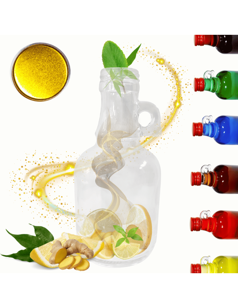 Szklane butelki na alkohol - galoniki - Butelka 250 ml galon z uchwytem soki na olej oliwę fi31 1szt NAKRĘTKA - product b2b.wamar.biz 1
