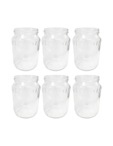 Słoiki - Słoiki 720ml 0,7l soki ogórki papryka kompot fasolka szparagi 6sztuk 82mm - product 15