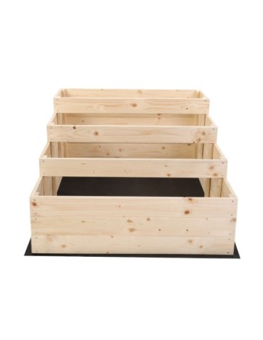 Grządki i Warzywniaki - Skrzynia na warzywa warzywnik IMPREGNOWANY 54x90x120 GRATISY WYSOKA ECO - product 4