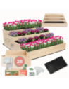 Skrzynie na warzywa warzywniak donica IMPREGNOWANY 45x120x120 GRATISY EKO