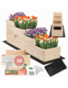 Skrzynie na warzywa warzywniak donica IMPREGNOWANY 45x30x120 GRATISY EKO