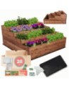 Skrzynia na warzywa warzywnik IMPREGNOWANY 54x120x120 GRATISY WYSOKA ECO