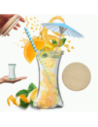 Słoik Weck 200ml na pucharek DELI żaroodporny drewniane wieko 1szt SOLIDNY