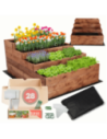 Skrzynia na warzywa warzywnik IMPREGNOWANY 54x90x120 GRATISY WYSOKA ECO