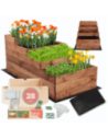 Skrzynia na warzywa warzywnik IMPREGNOWANY 54x60x120 GRATISY WYSOKA ECO