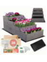 Skrzynie na warzywa warzywniak donica IMPREGNOWANY 45x60x120 GRATISY EKO