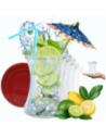 Słoiki Weck 370ml drinki DELI żaroodporne silikonowe wieka 6szt TRWAŁE