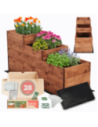 Skrzynie na warzywa warzywniak donica IMPREGNOWANY 45x30x90 GRATISY EKO