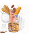 Słoiki Weck 1,75l słoiki wazon TULIP wieka szklane 6szt butelki 1750ml weki