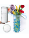Słoiki Weck 1575 1,575l słoiki wazon MOLD wieka szkło 12szt CYLINDER solidne