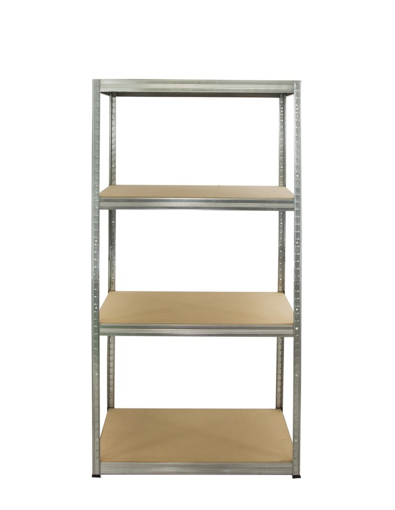 Magazynowe regały metalowe - Regał Helios 180x100x50 cm 4 półki/275kg Ocynkowany - product b2b.wamar.biz 1