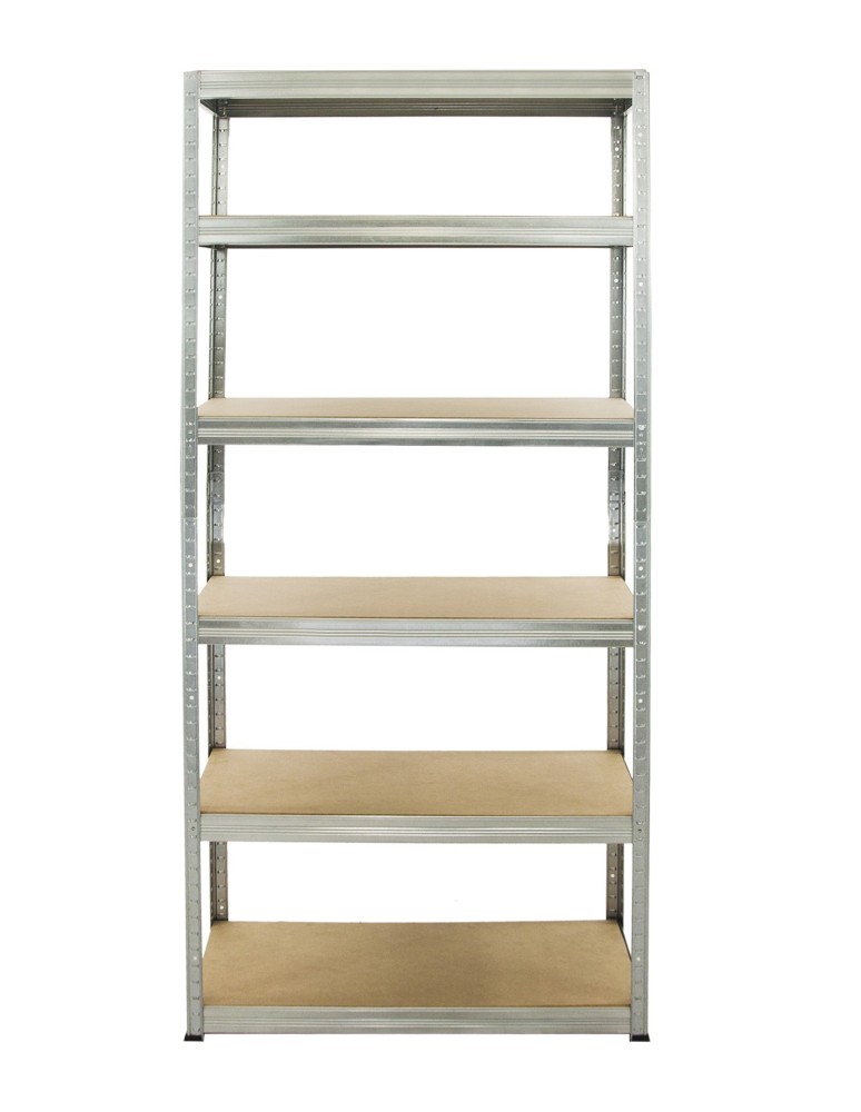 Magazynowe regały metalowe - Regał Helios 196x100x40 cm 6 półek/275kg Ocynkowany - produkt b2b.wamar.biz 1