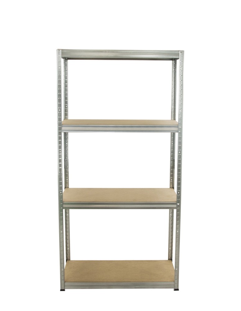 Magazynowe regały metalowe - Regał Helios 180x100x40 cm 4 półki/350kg Ocynkowany - product b2b.wamar.biz 1