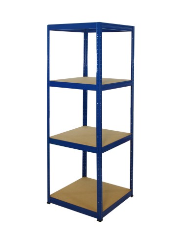 Regały Magazynowe - Regał Helios 180x50x50 cm 4 półki/175kg Biało-Pomarańczowy - produkt 6