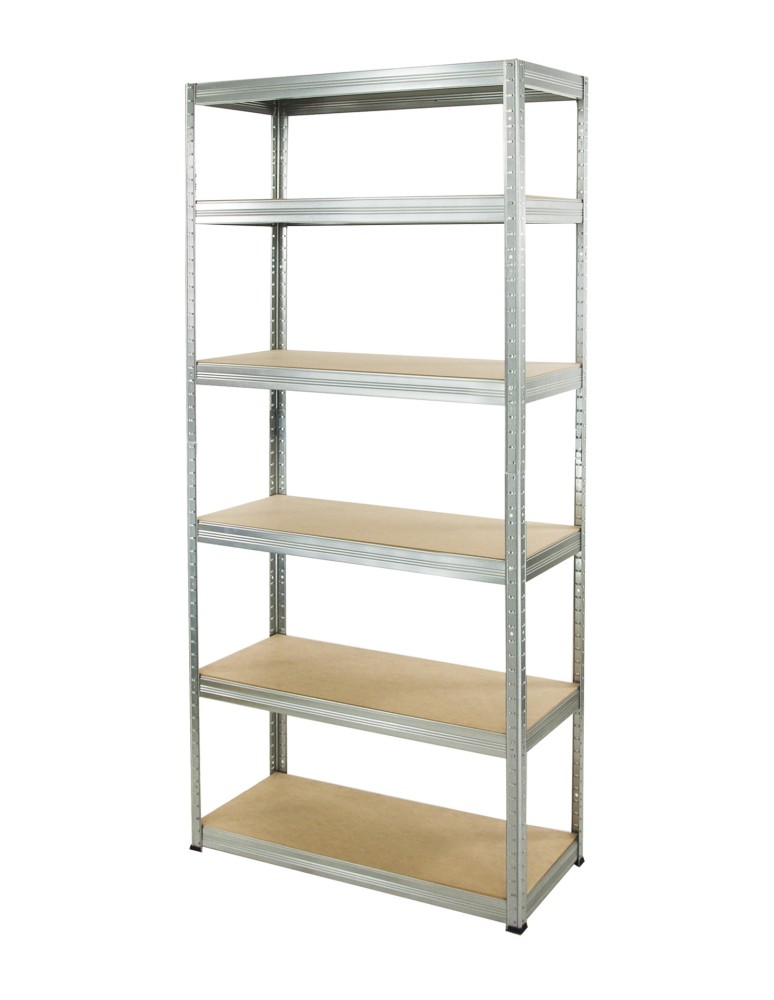 Regały Magazynowe - Regał Helios 196x90x35 cm 6 półek/175kg Ocynkowany - product b2b.wamar.biz 2