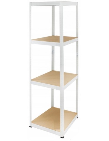 Regał Helios 180x35x35 cm 4 półki/175kg Niebiesko-Pomarańczowy - produkt 2