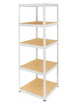 Regał Helios 196x30x30 cm 5 półek/175kg Niebiesko-Pomarańczowy - product 2