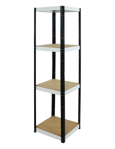 Regały - Regał Helios 180x40x40 cm 4 półki/175kg Niebiesko-Niebieski - product 6