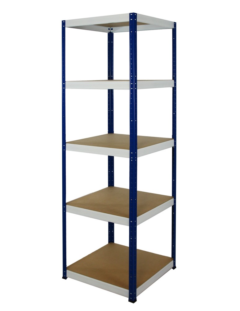 Regały - Regał Helios 213x50x50 cm 5 półek/175kg Niebiesko-Niebieski - product b2b.wamar.biz 7